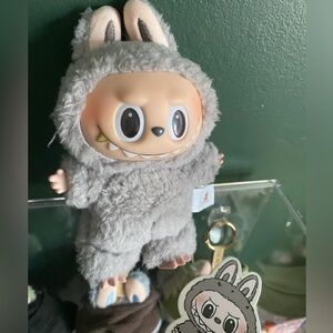 Pop Mart Sesame Bean Labubu - Custom Painted Gold Tooth